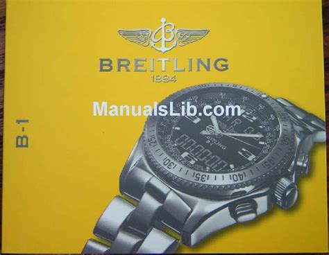 breitling b1 service|breitling b1 manual pdf.